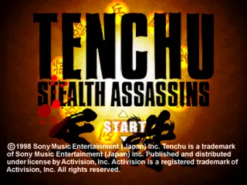 Tenchu - Stealth Assassins (EU) screen shot title